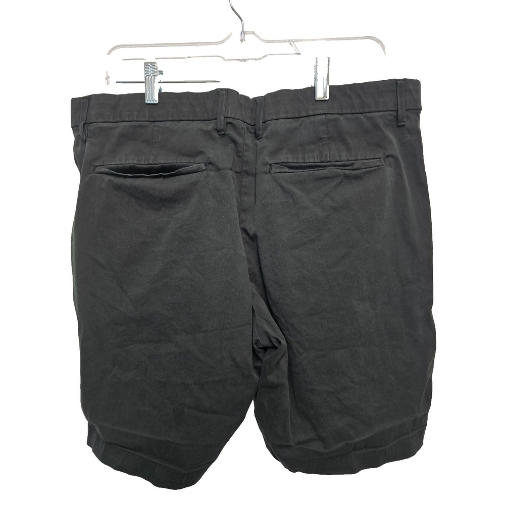 Goodfellow & Co men's black flat front shorts with pockets size 36/9 inch inseam - Picture 5 of 12